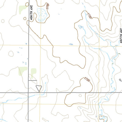 United States Geological Survey Avon, SD (2017, 24000-Scale) digital map