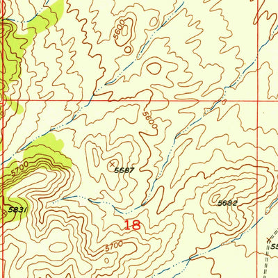 United States Geological Survey Avon SE, UT (1951, 24000-Scale) digital map