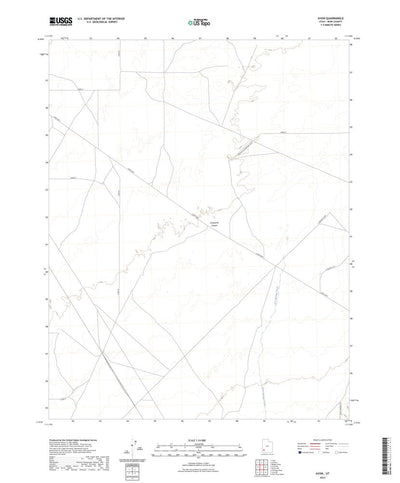 United States Geological Survey Avon, UT (2023, 24000-Scale) digital map