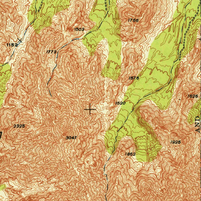 United States Geological Survey Avondale, AZ (1948, 62500-Scale) digital map