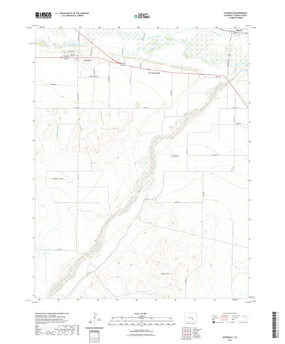 United States Geological Survey Avondale, CO (2022, 24000-Scale) digital map