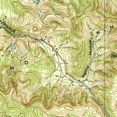 United States Geological Survey Avondale, TN (1939, 24000-Scale) digital map