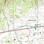 United States Geological Survey Avondale, TN (1979, 24000-Scale) digital map