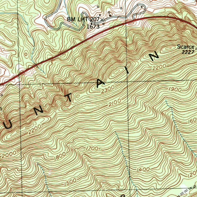 United States Geological Survey Avondale, TN (1979, 24000-Scale) digital map