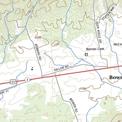 United States Geological Survey Avondale, TN (2022, 24000-Scale) digital map