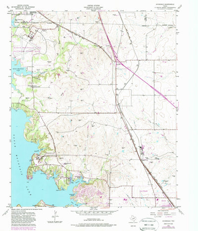 United States Geological Survey Avondale, TX (1955, 24000-Scale) digital map