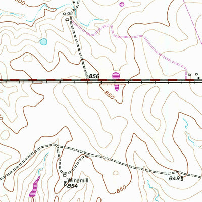 United States Geological Survey Avondale, TX (1955, 24000-Scale) digital map