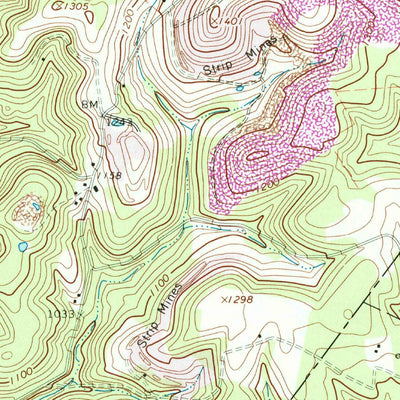 United States Geological Survey Avonmore, PA (1964, 24000-Scale) digital map