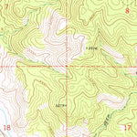 United States Geological Survey Axehandle Butte, OR (1968, 24000-Scale) digital map