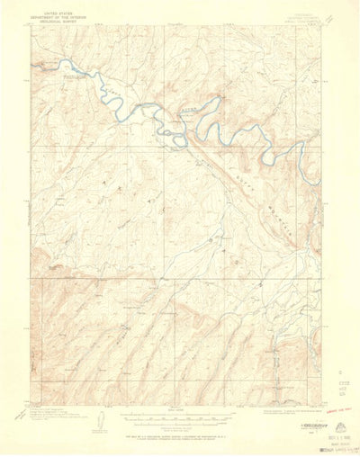 United States Geological Survey Axial, CO (1912, 62500-Scale) digital map