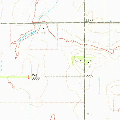 United States Geological Survey Axtell West, NE (1970, 24000-Scale) digital map
