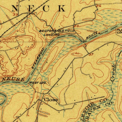 United States Geological Survey Ayden, NC (1904, 62500-Scale) digital map