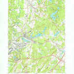 United States Geological Survey Ayer, MA (1966, 24000-Scale) digital map