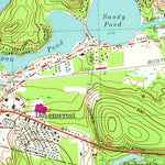 United States Geological Survey Ayer, MA (1966, 25000-Scale) digital map