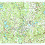 United States Geological Survey Ayer, MA (1988, 25000-Scale) digital map