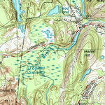 United States Geological Survey Ayer, MA (1988, 25000-Scale) digital map