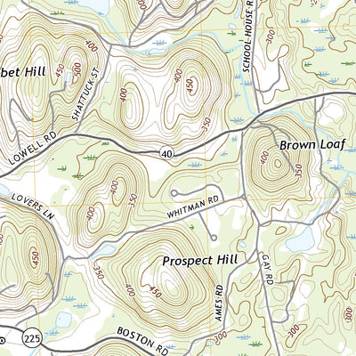 United States Geological Survey Ayer, MA (2021, 24000-Scale) digital map