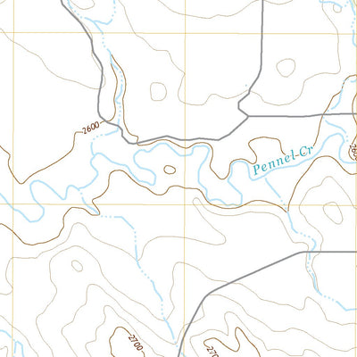 United States Geological Survey Ayer Spring, MT (2020, 24000-Scale) digital map