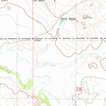United States Geological Survey Ayer Spring NE, MT (1981, 24000-Scale) digital map