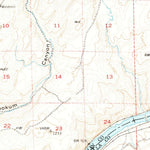 United States Geological Survey Ayer, WA (1948, 62500-Scale) digital map