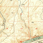 United States Geological Survey Ayer, WA (1950, 62500-Scale) digital map