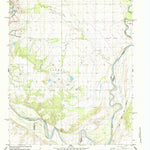 United States Geological Survey Ayers Island, TX-OK (1985, 24000-Scale) digital map