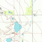 United States Geological Survey Ayers Island, TX-OK (1985, 24000-Scale) digital map