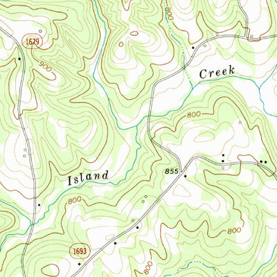 United States Geological Survey Ayersville, NC (1971, 24000-Scale) digital map