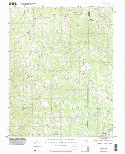 United States Geological Survey Ayersville, NC (1996, 24000-Scale) digital map