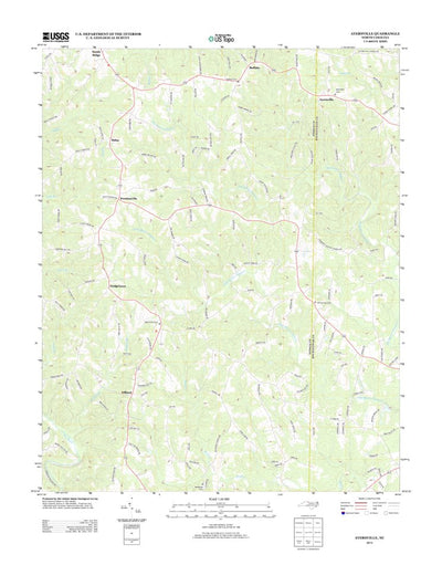 United States Geological Survey Ayersville, NC (2013, 24000-Scale) digital map