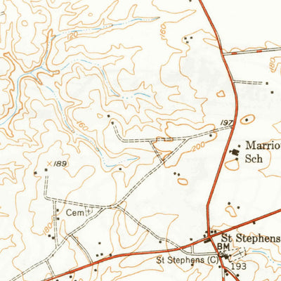 United States Geological Survey Aylett, VA (1949, 24000-Scale) digital map