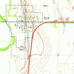 United States Geological Survey Ayr, NE (1969, 24000-Scale) digital map