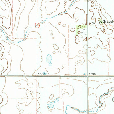 United States Geological Survey Ayr NW, ND (1967, 24000-Scale) digital map