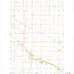 United States Geological Survey Ayr SE, ND (1967, 24000-Scale) digital map