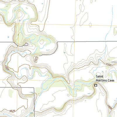 United States Geological Survey Ayr SE, ND (2020, 24000-Scale) digital map