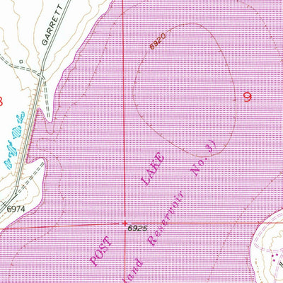 United States Geological Survey Ayres Spring, WY (1955, 24000-Scale) digital map