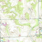 United States Geological Survey Azalia, IN (1957, 24000-Scale) digital map