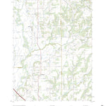 United States Geological Survey Azalia, IN (2022, 24000-Scale) digital map