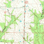 United States Geological Survey Azen, MO-IA (1970, 24000-Scale) digital map