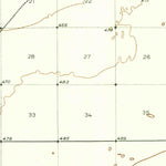 United States Geological Survey Aztec, AZ (1950, 62500-Scale) digital map