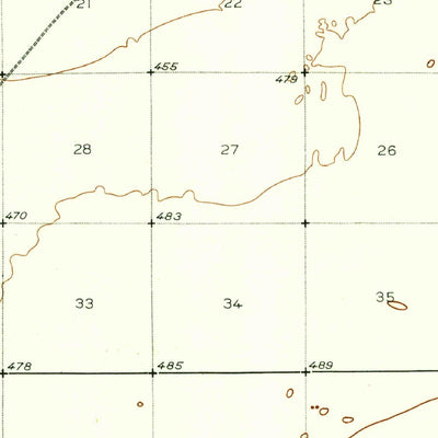 United States Geological Survey Aztec, AZ (1950, 62500-Scale) digital map