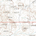 United States Geological Survey Aztec Mines, CA (1983, 24000-Scale) digital map