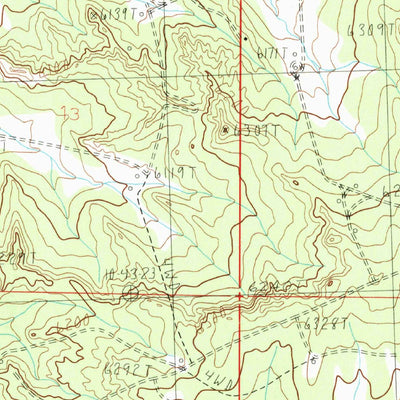 United States Geological Survey Aztec, NM (1985, 24000-Scale) digital map