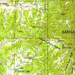 United States Geological Survey Aztec, NM-CO (1958, 250000-Scale) digital map