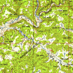 United States Geological Survey Aztec, NM-CO (1958, 250000-Scale) digital map