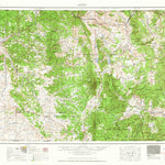 United States Geological Survey Aztec, NM-CO (1965, 250000-Scale) digital map