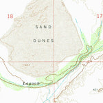United States Geological Survey Aztec NW, AZ (1965, 24000-Scale) digital map