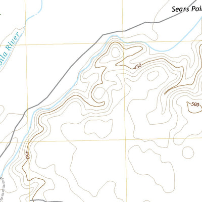 United States Geological Survey Aztec NW, AZ (2021, 24000-Scale) digital map