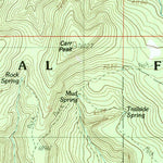United States Geological Survey Aztec Peak, AZ (1986, 24000-Scale) digital map