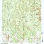 United States Geological Survey Aztec Peak, AZ (2004, 24000-Scale) digital map